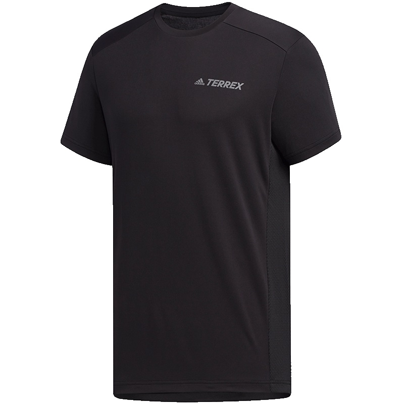Adidas阿迪达斯男装2019夏新款TERREX圆领户外运动短袖T恤DW4195