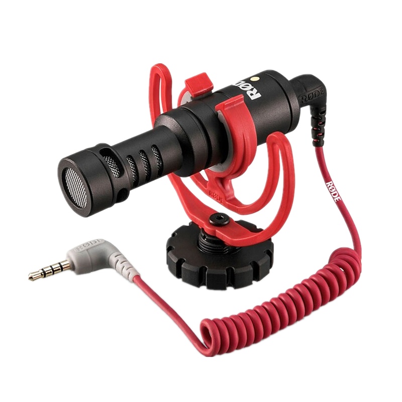 罗德RODE videomicro单反麦克风手机收音麦微单采访视频网课教学降噪话筒小型指向型vlog便携外接录音麦克风