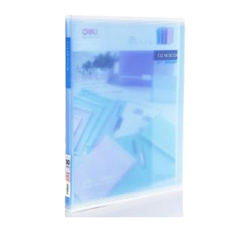 得力文具 5062 30页彩色资料册 资料夹 带插页