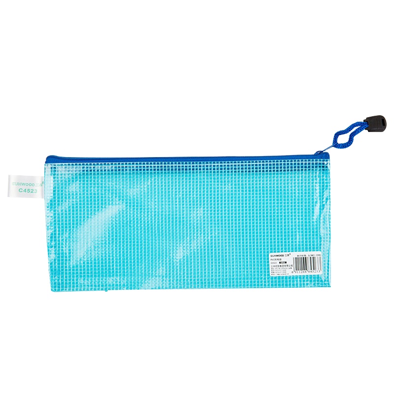 三木(SUNWOOD) C4523 票据规格,PVC网格袋 多色 12个/件(单位:件)