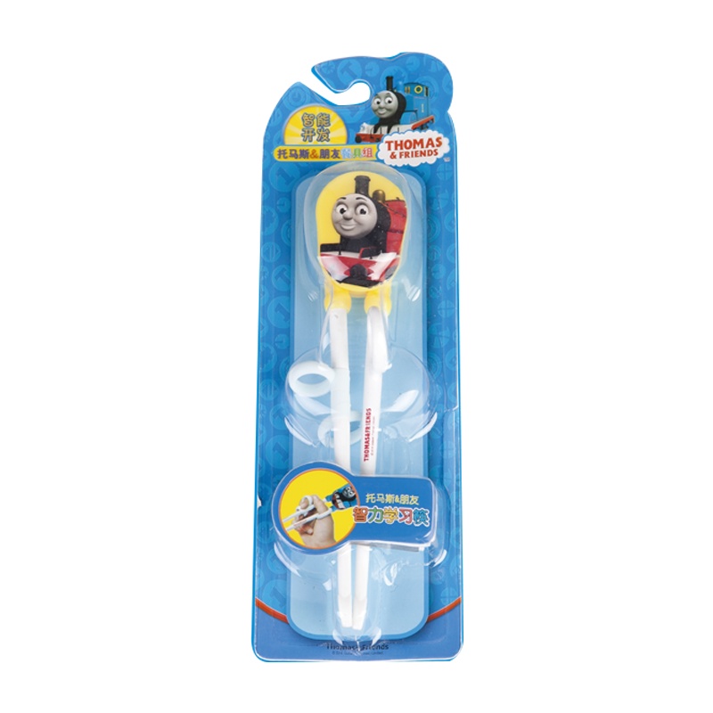 托马斯儿童筷子餐具詹姆斯款学习筷宝宝快子辅助练习训练筷幼儿家用学吃饭FU-14-4452TM