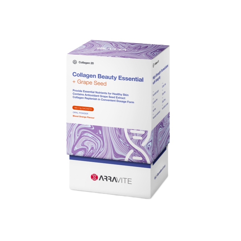 Arravite葡萄籽+胶原蛋白美容精华 14支/盒