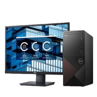 戴尔(DELL)成就3881 全新英特尔® 十代处理器 更丰富扩展 商用办公 家用娱乐台式机电脑 23.8英寸屏(Intel i7-10700 8GB 1TB 集显)