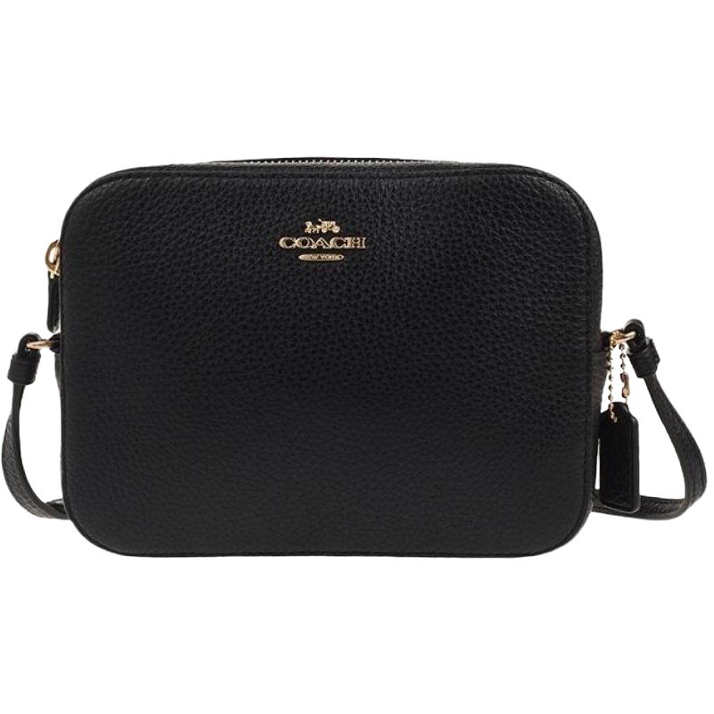 COACH /蔻驰女包 迷你女士皮质包 女单肩包女斜挎包 女式相机包 小方包 87734