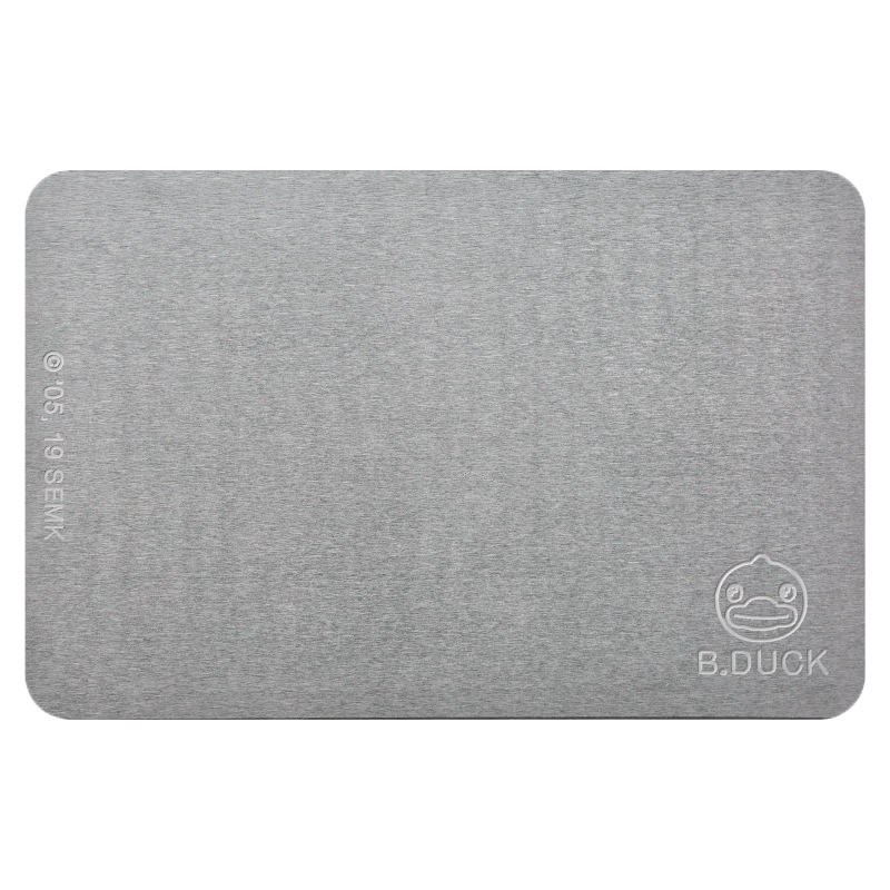 正版小鸭硅藻泥吸水速干地垫浴室防滑垫厕所口脚垫卫生间地垫