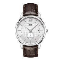 Tissot天梭俊雅系列皮带男士自动机械表T063.428.16.038.00