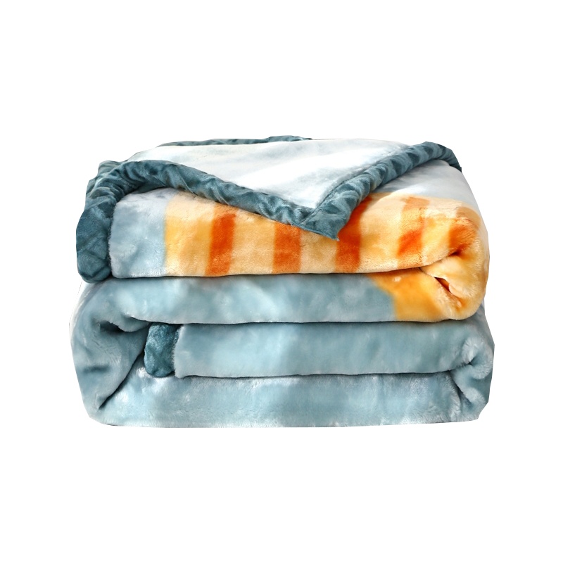 北极绒(Bejirog)拉舍尔毛毯被子加厚冬季学生宿舍床单人珊瑚绒毯子保暖双层法兰绒毯