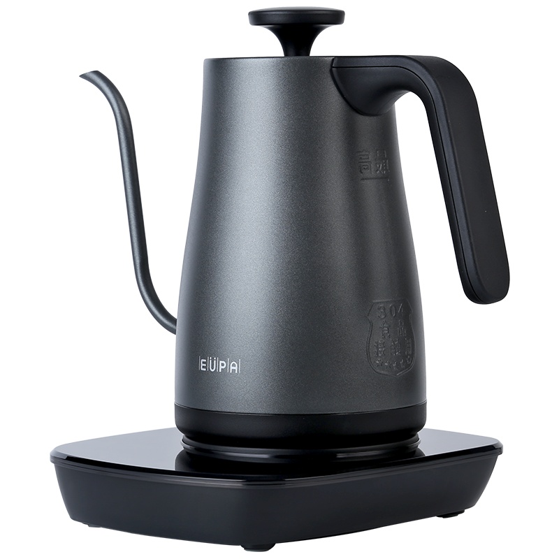 台湾灿坤3613R5智能控温手冲咖啡壶家用不锈钢细长嘴电热水壶泡茶温控壶