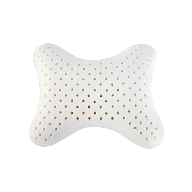 沃荷(KnowHow)乳胶枕头泰国进口天然乳胶枕防螨办公室午睡趴枕骨头枕头