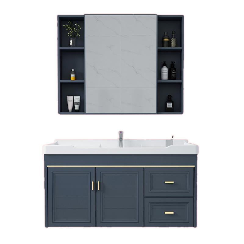 海澳德轻奢卫浴室柜组合套装智能洗手池洗脸现代简约卫生间厕所洗漱台盆