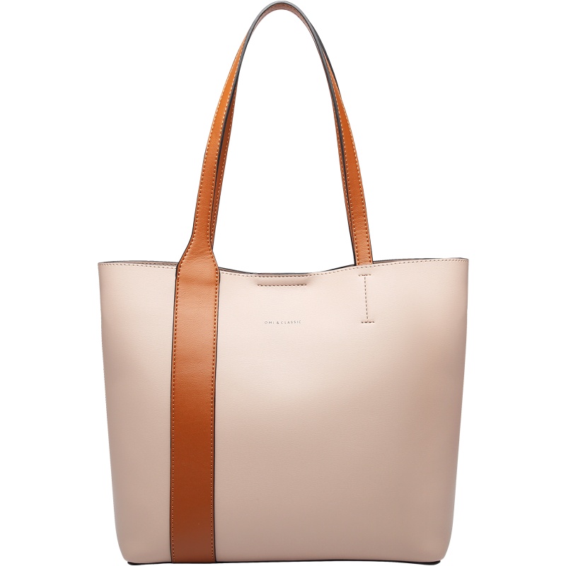 欧米OMI手提包包女2019秋冬新款大容量妈妈包百搭托特包单肩包潮