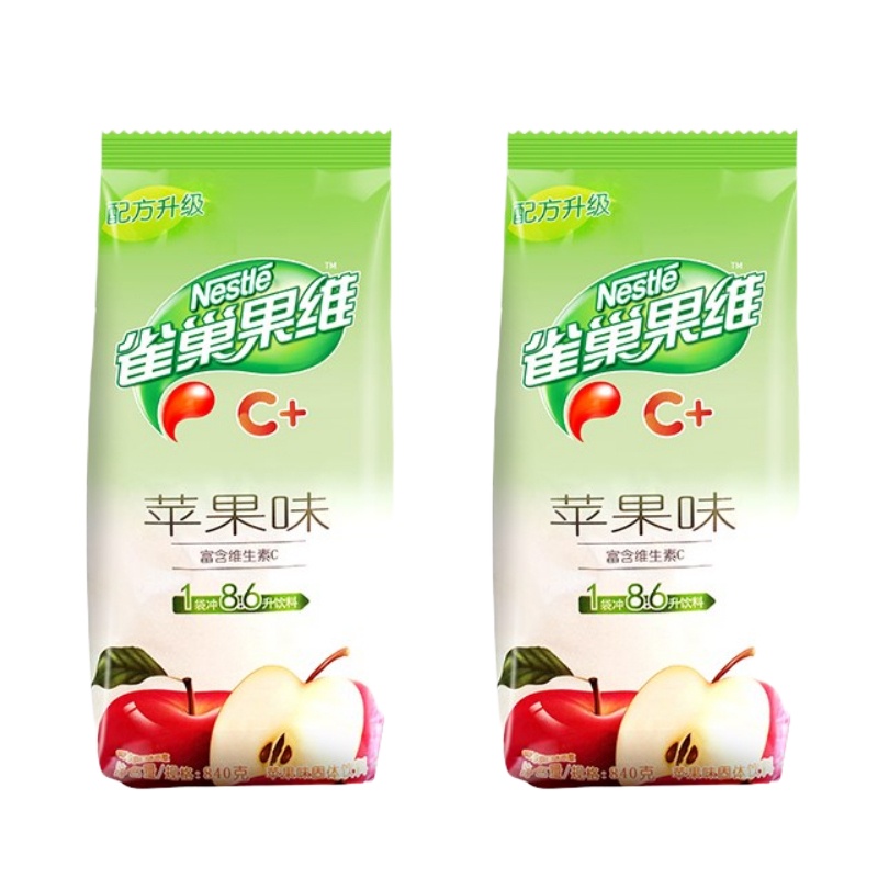 PY雀巢(Nestle) 果维C苹果味 840g/袋*2