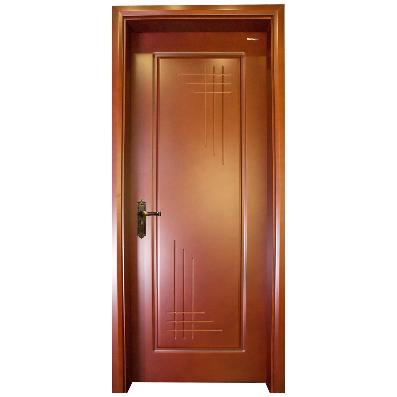 美心木门 油漆门卧室门室内定制套装门简约欧式室内门7629