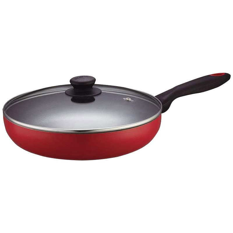 苏泊尔(SUPOR)炫彩不粘煎锅 煤气燃气明火专用 铝合金材质平底锅平底不粘煎锅煎饼煎蛋 24CM PJ24M4