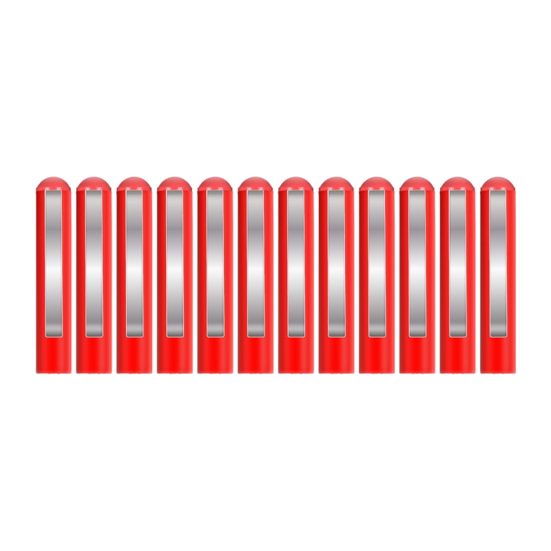 得力(deli) S656/0.5mm直液式签字笔/水性笔/宝珠笔红色(12支/盒)