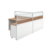 钜晟办公家具屏风办公位双人卡座18L2011