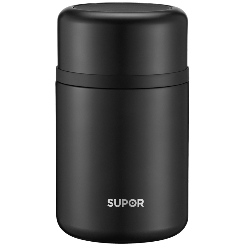 苏泊尔(SUPOR)保温便当盒真空不锈钢焖烧杯超长保温饭盒便携1人保温桶焖粥KC80EP10