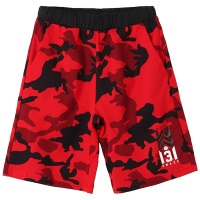 李宁童装男小大童3-12岁吸湿棉质短裤运动裤