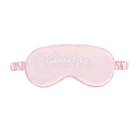 名创优品(miniso) Goodnight字母刺绣眼罩[粉色]