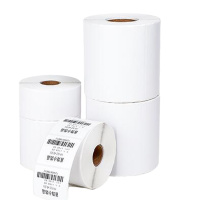 得力(deli)三防热敏标签打印纸 不干胶标签纸 条码纸 60*40mm 横版-950*2卷 bd