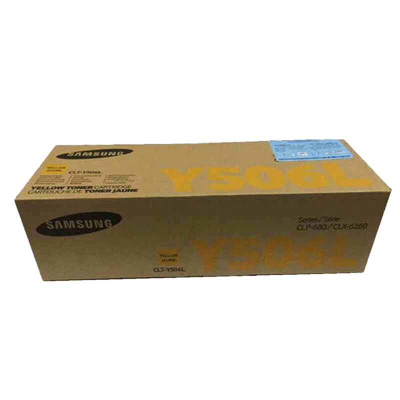 三星(SAMSUNG) CLT-506S墨粉盒 适用于680ND 6260ND/FR Y506L黄色大容(约3500页)