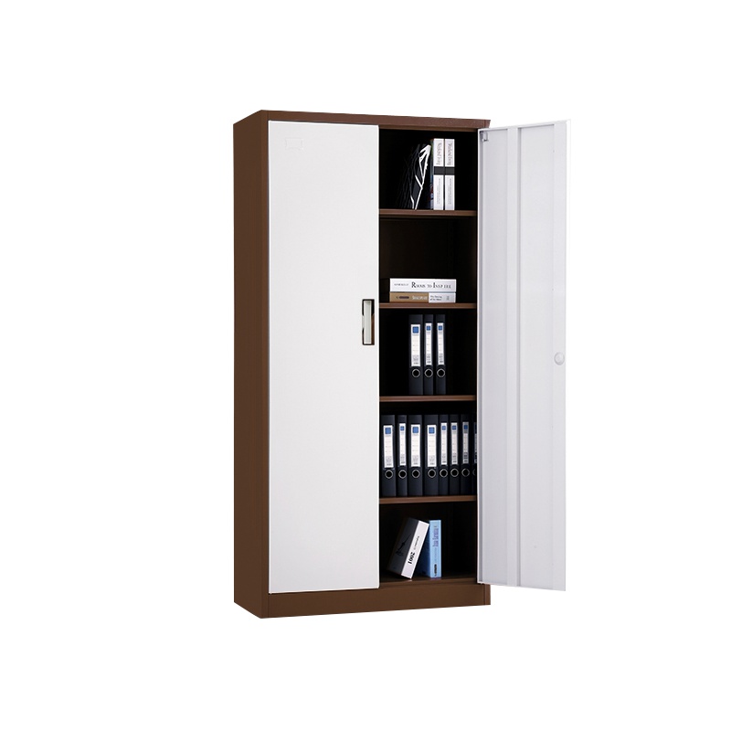 钜晟办公家具钢制文件柜薄边对开文件柜