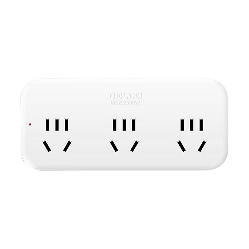 德力西插座转换器插头无线插排插线板USB多功能家用 插座面板多孔