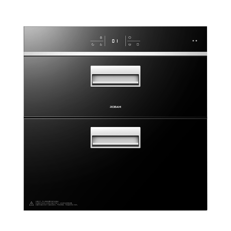 老板(ROBAM) 家用嵌入式消毒柜105L大容量紫外线+臭氧二星级 回型杀菌40分钟快速除菌ZTD105C-XC705