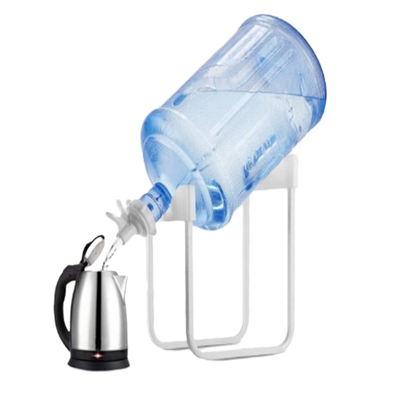 纯净水矿泉水桶装水支架饮水机压水器水桶台式架子倒置水嘴开关龙头 U型 标准款