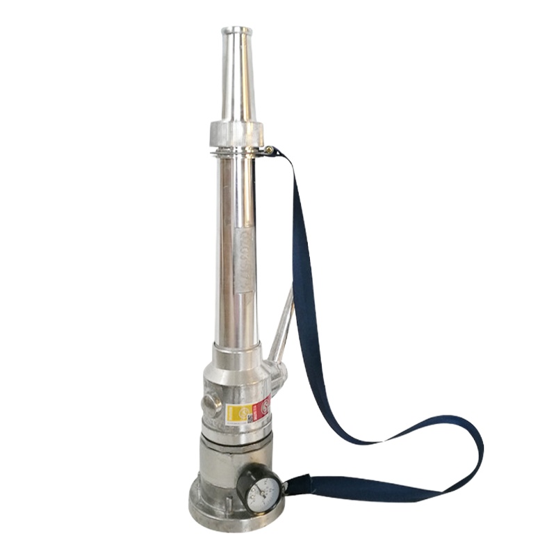 援邦 消防水带接头 水管接口枪扣水枪接头接口2.5寸消火栓接头65mm内式 开关水枪(带压力表)KY65