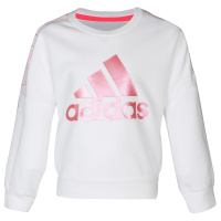 adidas阿迪达斯2020女小-大童LG LW KN CREW套头衫GG3490