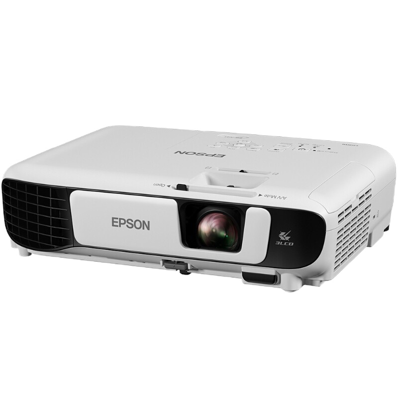 爱普生(EPSON)CB-U42投影仪家用办公高清无线WIFI商务会议教育教学工程便携投影仪官方标配(单位:台)