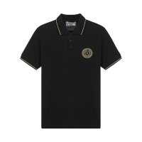 范思哲 VERSACE JEANS COUTURE 男士 棉质短袖POLO衫71GAGT01 CJ01T