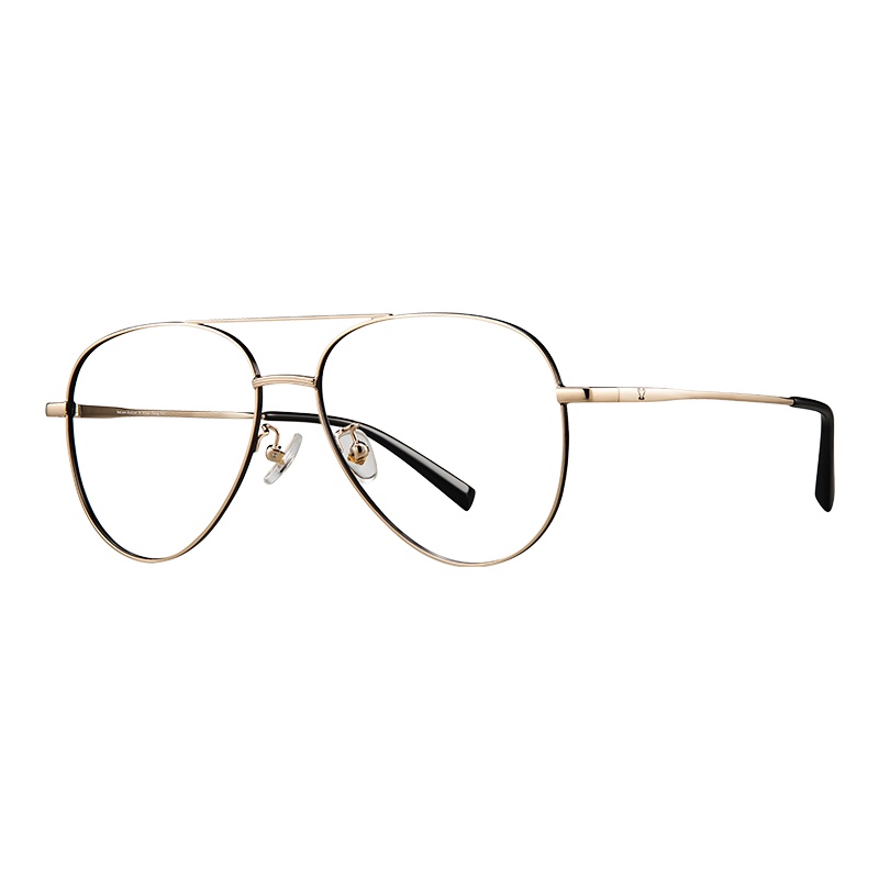 海伦凯勒 2020邓伦同款复古双梁眼镜框男女防蓝光近视眼镜鼠 H82001