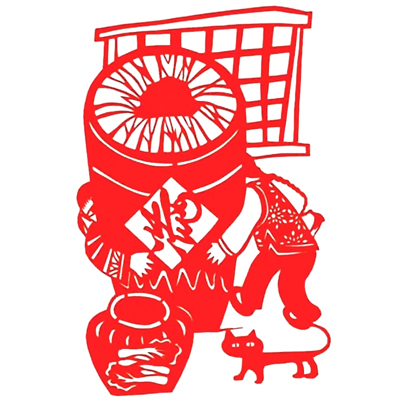 剪纸画工艺品 民俗艺术 定制定做 定金（详情咨询客服）