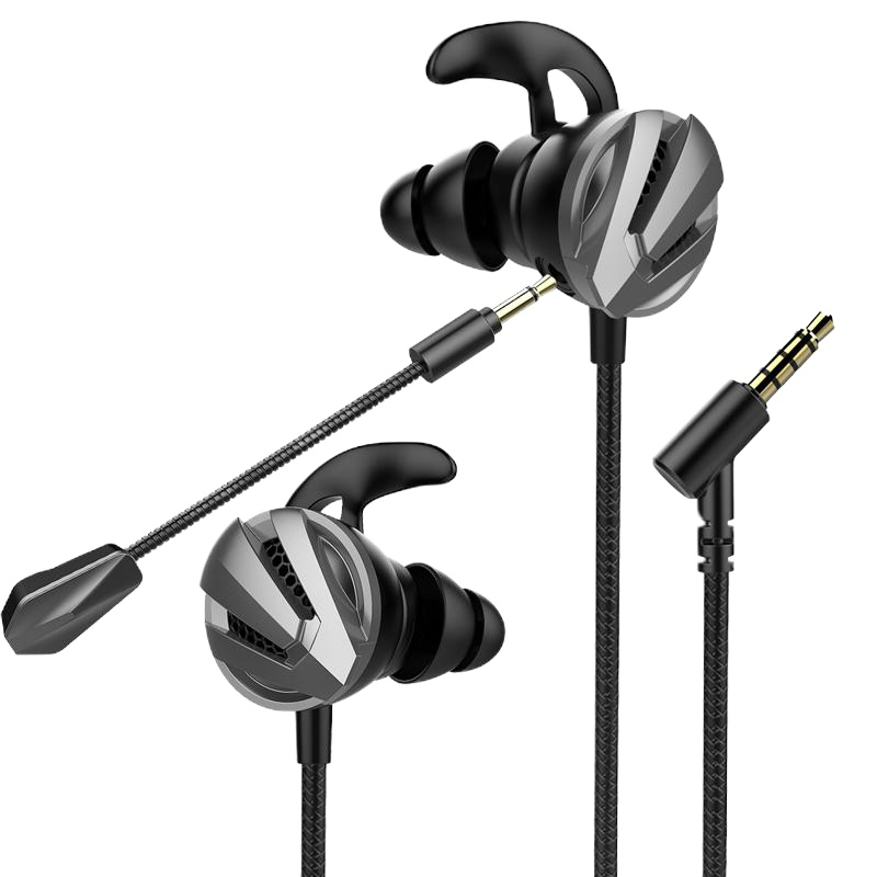 游戏专用吃鸡耳机头戴入耳式听声辨位不求人音辩电脑笔 套餐【枪色+Type-c转接头】送耳帽+电脑转接线+收纳袋 官方标配