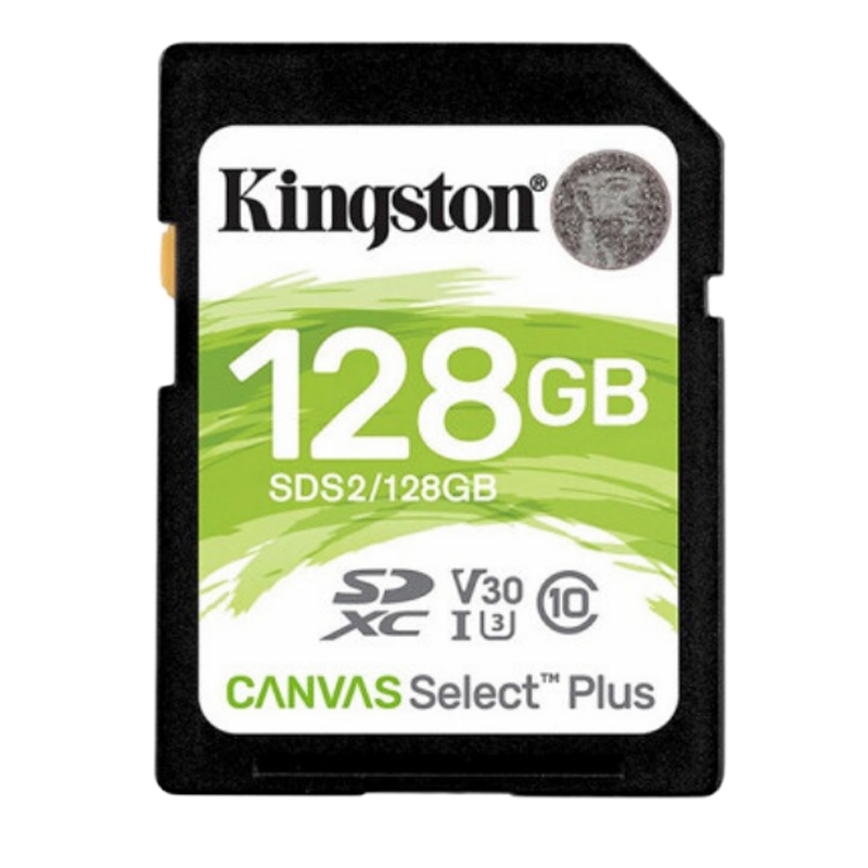 金士顿(Kingston)128GB 读速100MB/s U3 V30 内存卡 SD 存储卡高速升级版 写速85MB/s