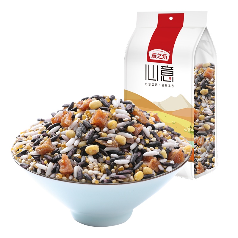 燕之坊藜麦紫糯粥2斤装 五谷杂粮粗粮粥米