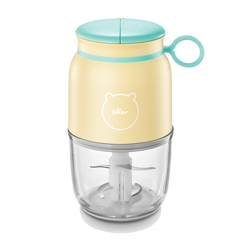 小熊电器(bear) 婴儿辅食机 随身携带无线辅食机食品研磨器 幼儿辅食研磨器 小分量辅食搅拌机 SJJ-D01E1