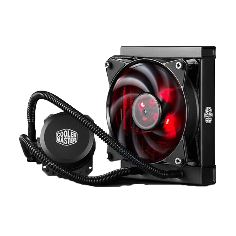 酷冷至尊(Cooler Master)冰神B120I CPU水冷散热器(支持I9 2066平台/双腔水泵/微流道设计/均