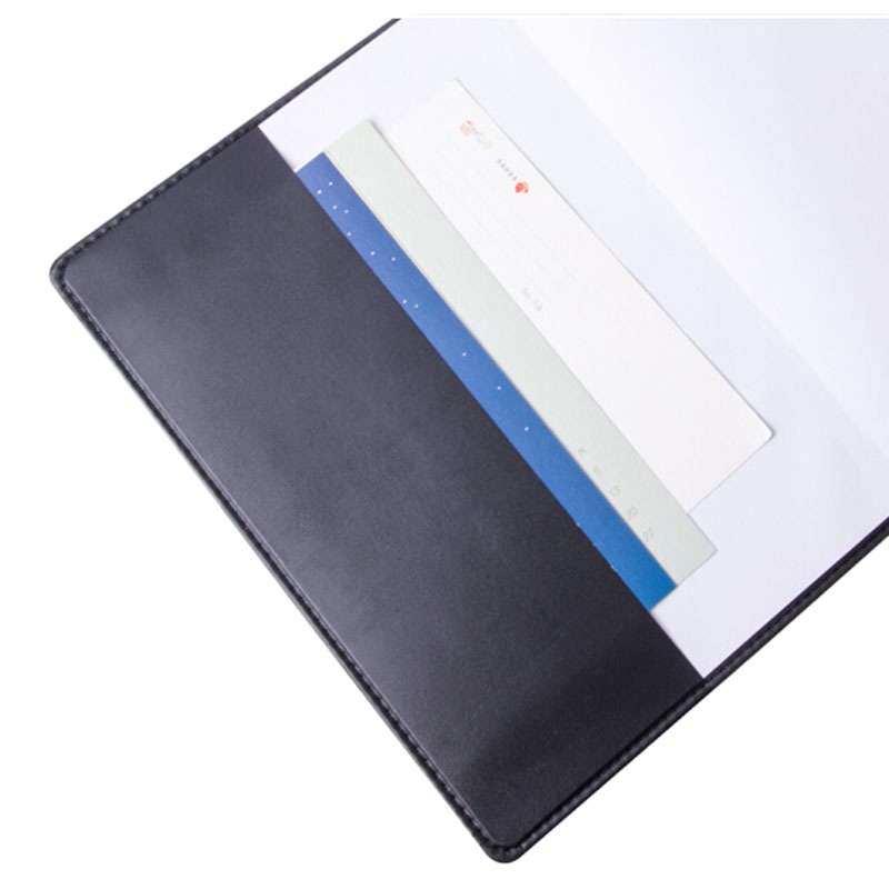 得力(deli) 皮面笔记本 7900 16K 黑色 80张/本 一本装