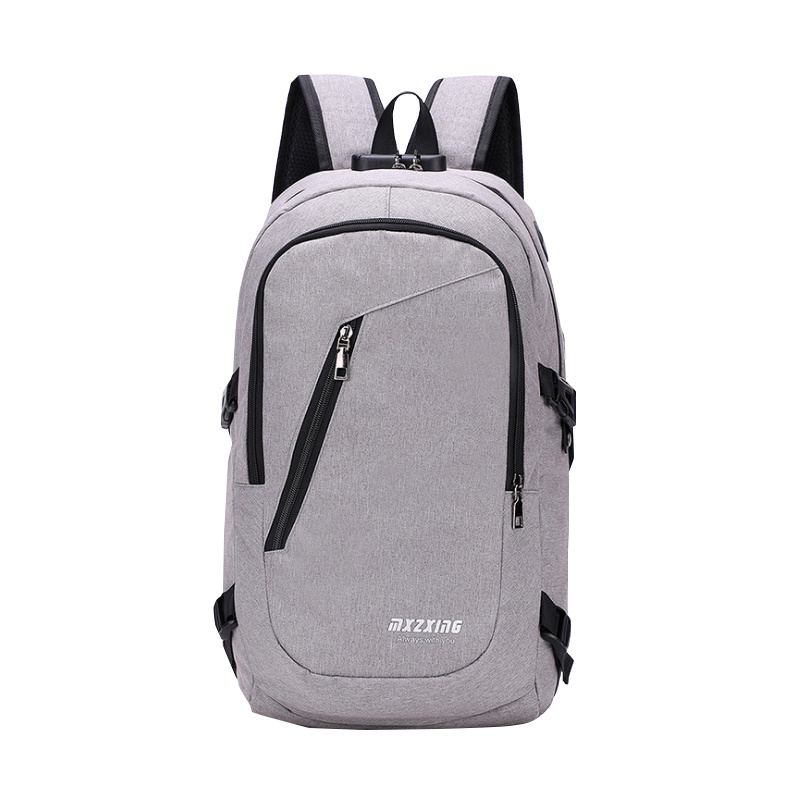 新款防盗双背USB充电双肩包透气ZYF常规款B2B商品100个起订