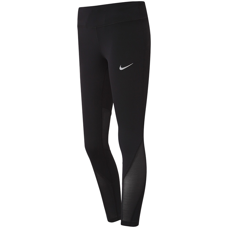 NIKE耐克女装跑步运动长裤 842924-010 S 黑色