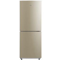 美的(Midea)BCD-207WM 207升 双门电冰箱 风冷无霜 电脑控温 大容量小冰箱 节能静音 芙蓉金