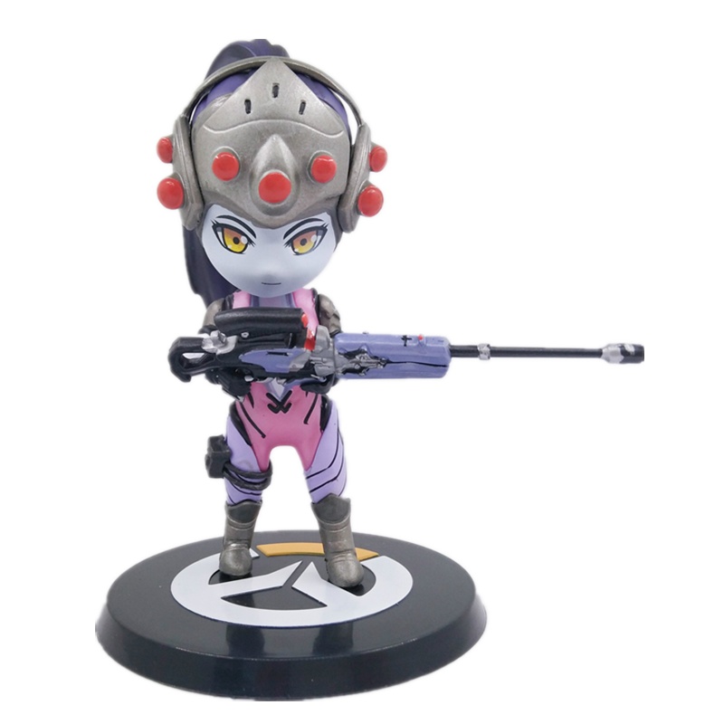 守望先锋手办 Q版 黑百合 二次元模型玩具摆件