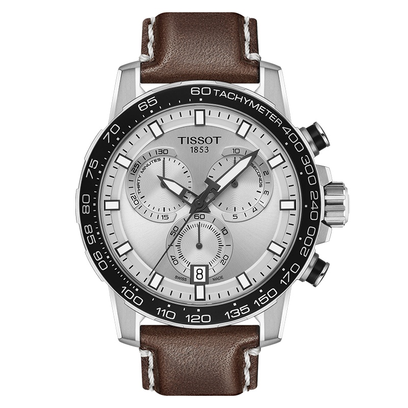 [2020新款]天梭(TISSOT)瑞士手表 复古运动 速敢系列运动皮带男士石英表 T125.617.16.031.00