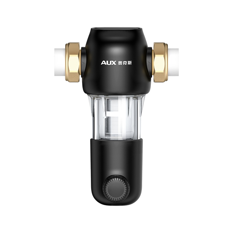 奥克斯Q30前置过滤器反冲洗免拆家用7T自来水全屋大流量中央净水器滤网管道滤水器(自行安装)