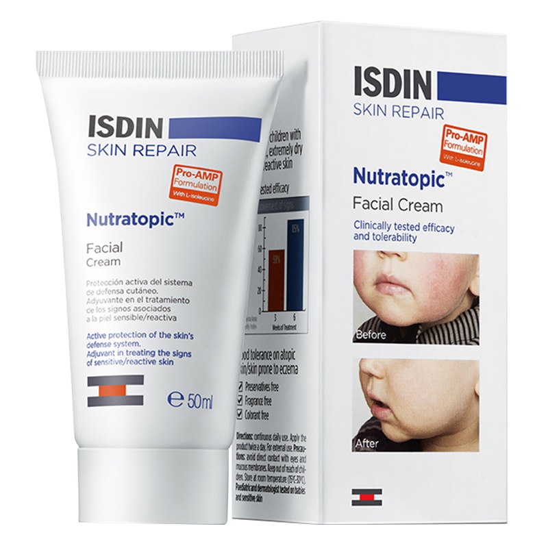 怡思丁(ISDIN) 安肤舒缓滋润面霜 50ml qc