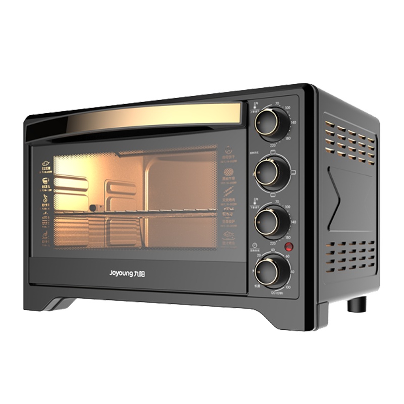 九阳 (Joyoung )电烤箱KX38-J98 上下分区温控 120分钟定时 内置炉灯38L多层烤位
