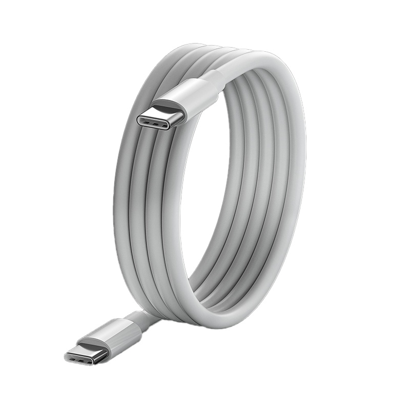 哌佰客(pabog) KC-100 100W超级快充数据线 白色 PD快充 USB-C转USB-C线(1.2米)